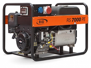 Бензиновый генератор RID RS7000PE 6.0 кВт