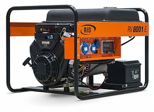 Бензиновый генератор RID RV8001E 7.5 кВт
